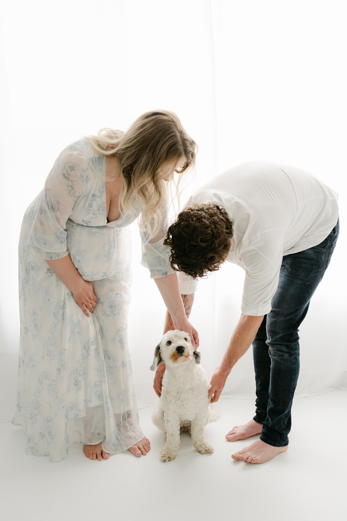 Maternity Session with Pet