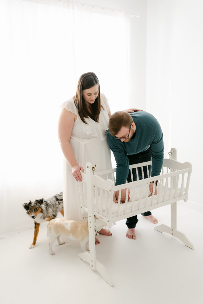 Newborn Photography with Pets